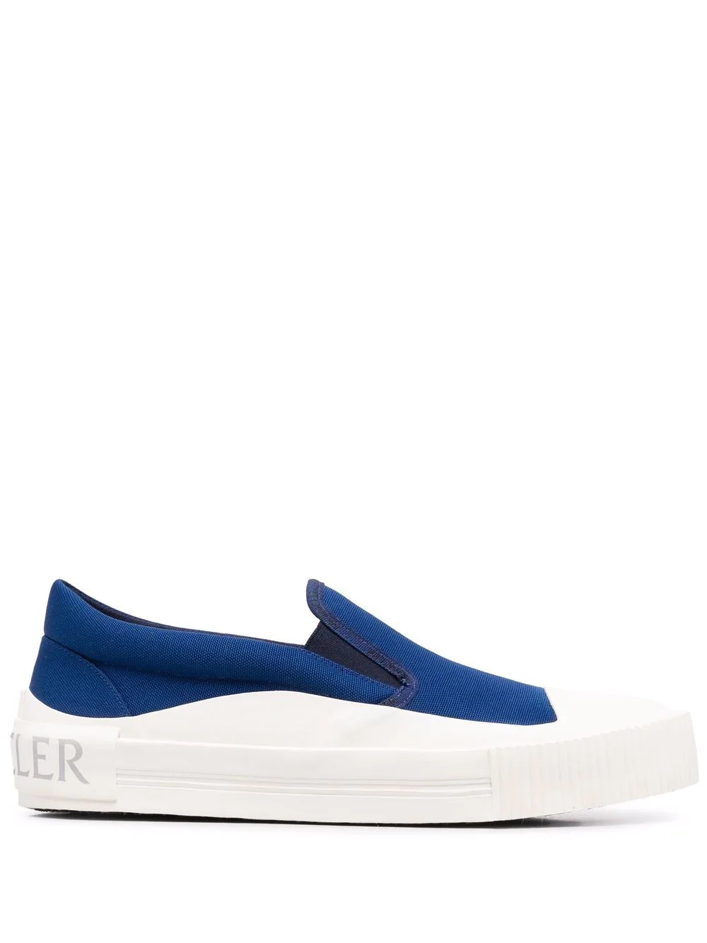 logo-print slip-on sneakers - 1