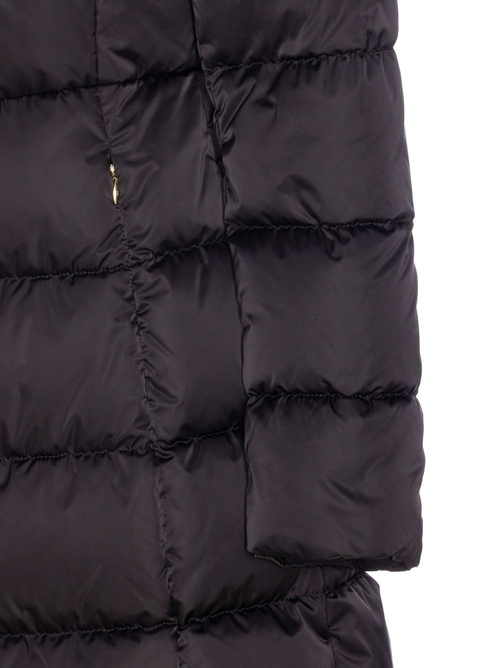 padded high-neck oversized coat - 4