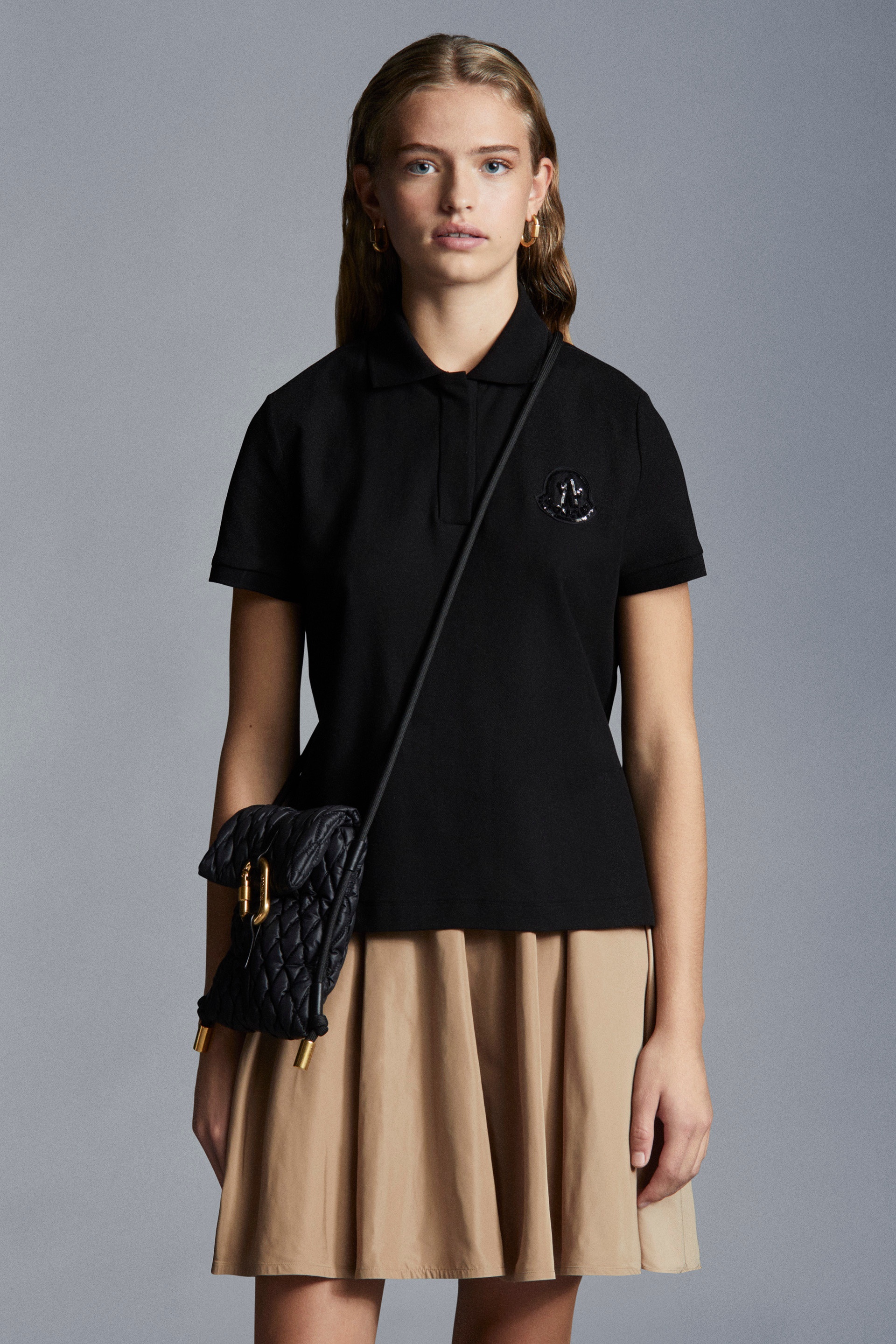 Logo Sequin-Embroidered Polo Shirt - 2