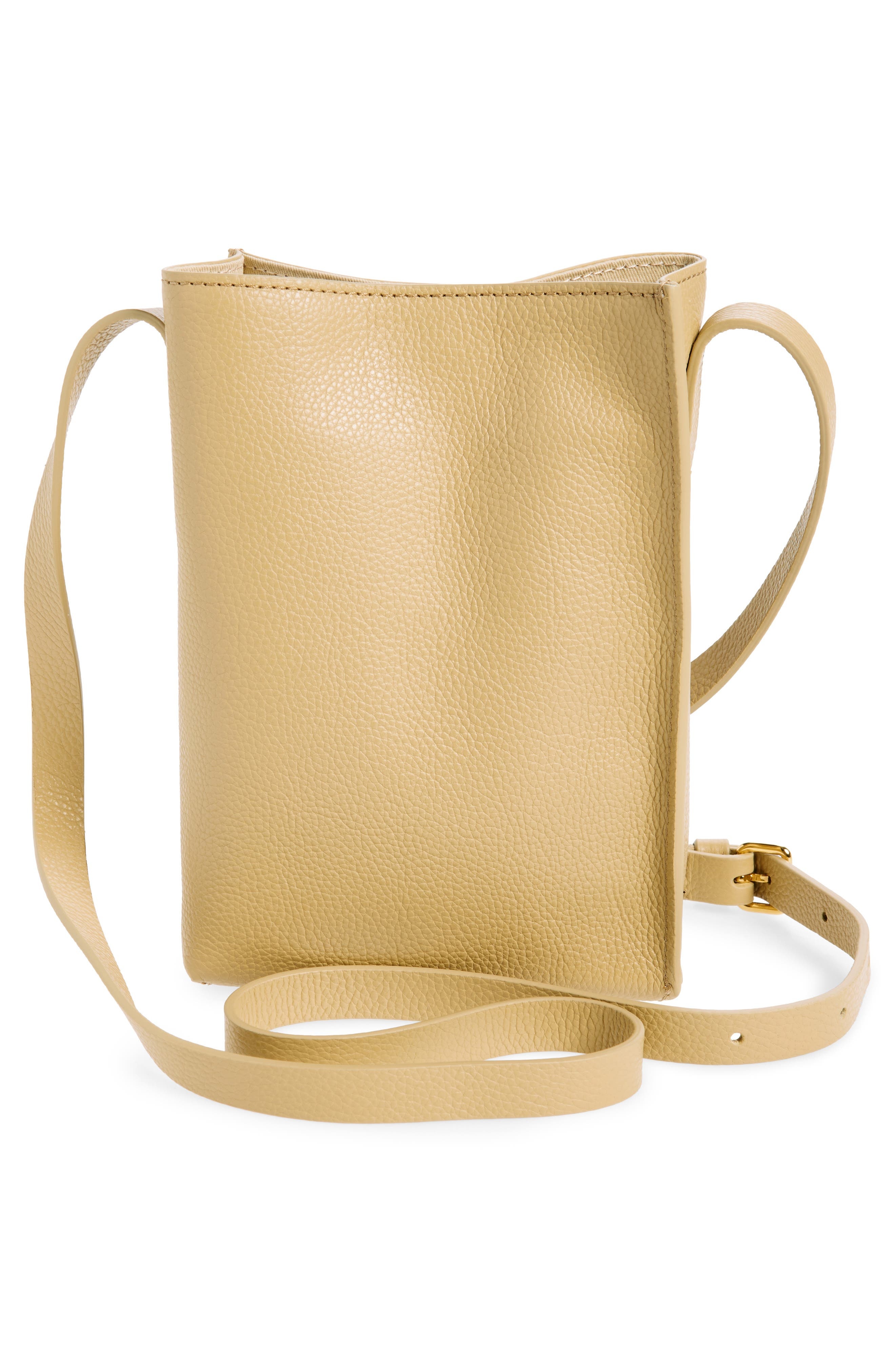 Marni Small Museo Leather Crossbody Bag in Tan at Nordstrom - 4