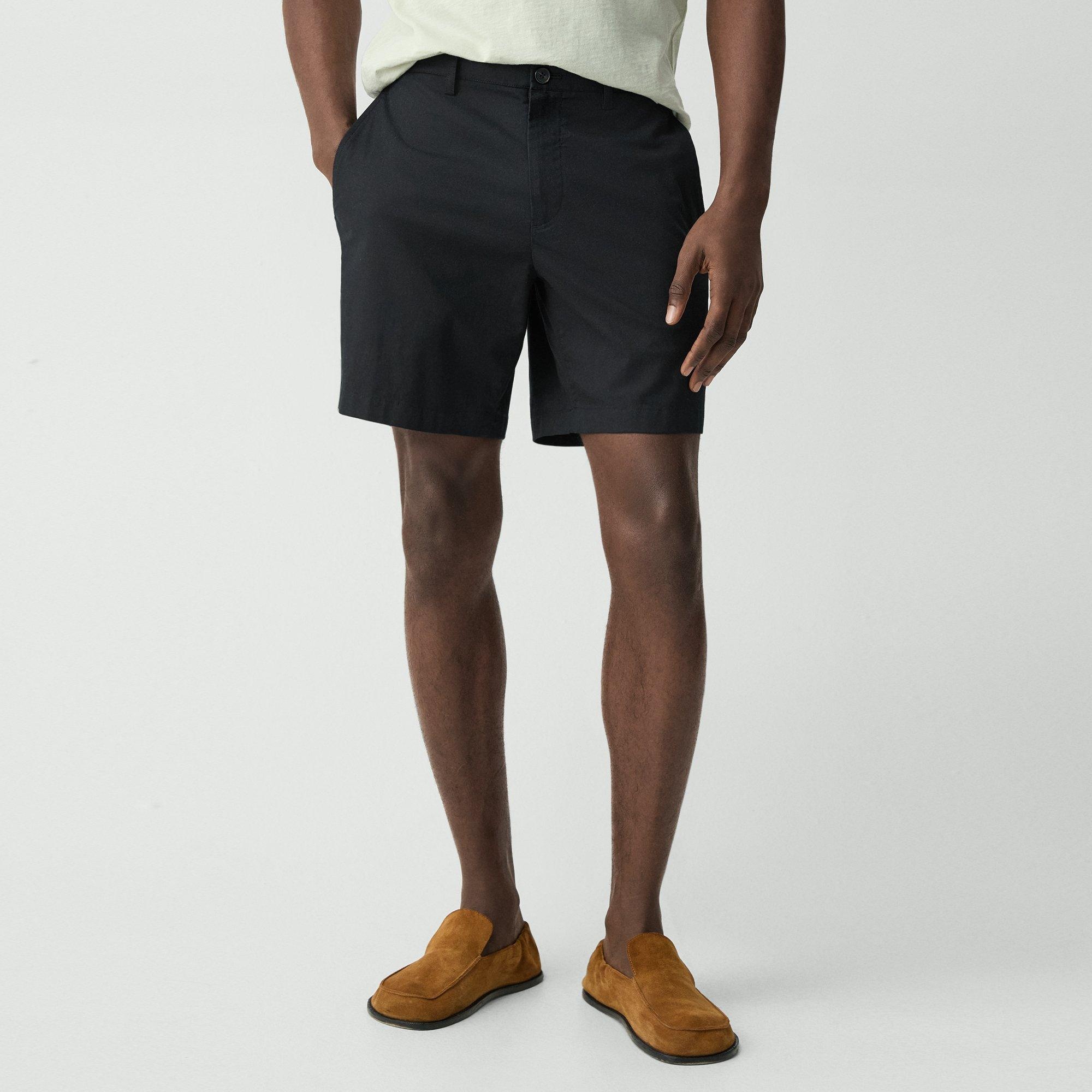 Zaine Short in Stretch Cotton - 5