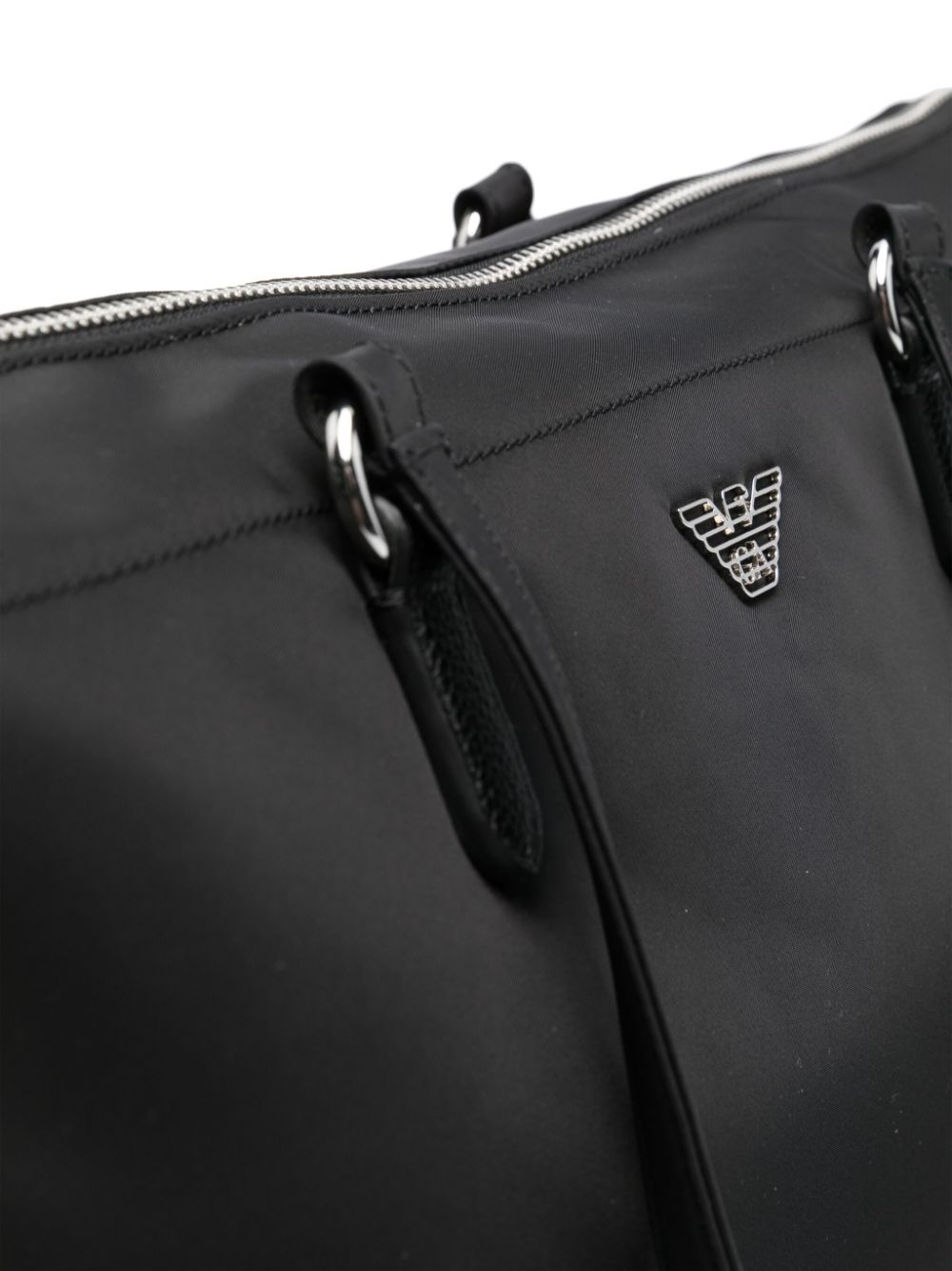 logo-plaque tote bag - 4