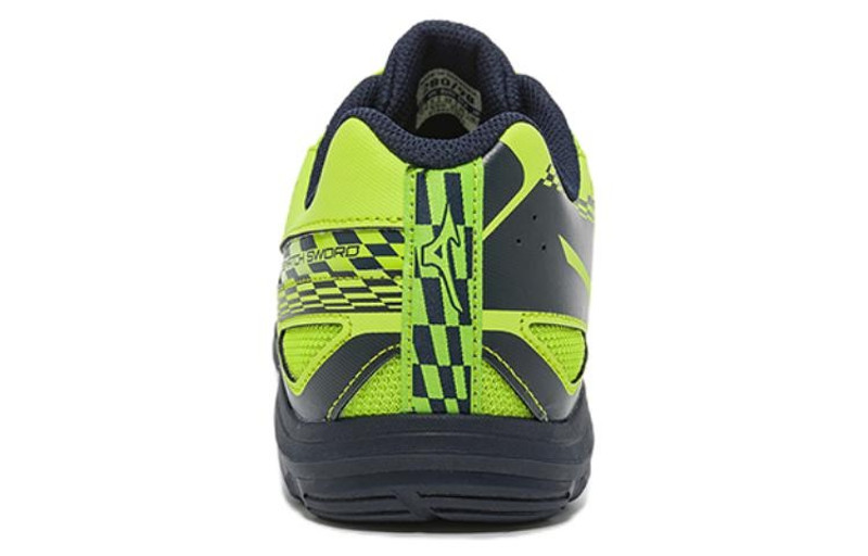 Mizuno Mizuno Crossmatch Sword Table Tennis Shoes 'Luminous Green Black' 81GA213023 outlook