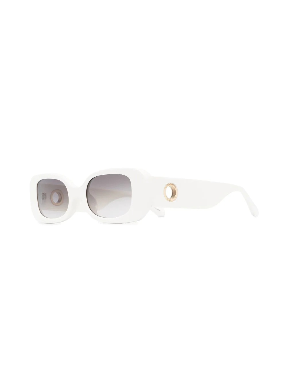 eyelet-embellished oval-frame sunglasses - 2