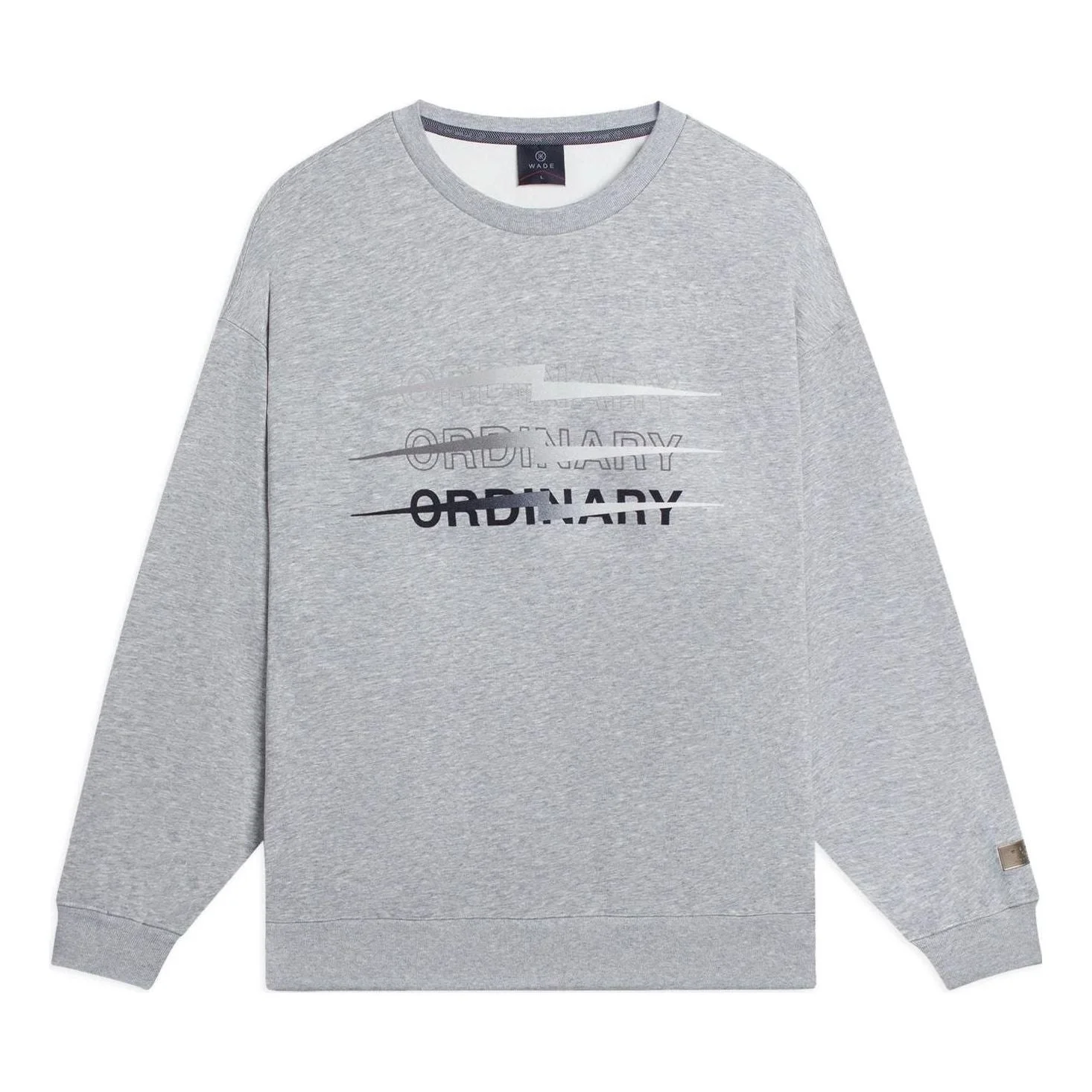 Li-Ning Way Of Wade Thunder Graphic Sweatshirt 'Grey' AWDSC57-5 - 1