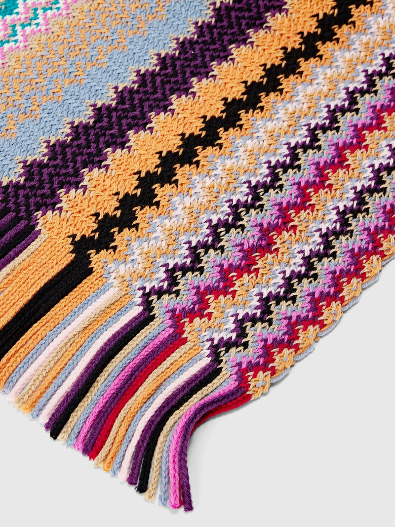 Missoni Pure wool scarf with fringes outlook