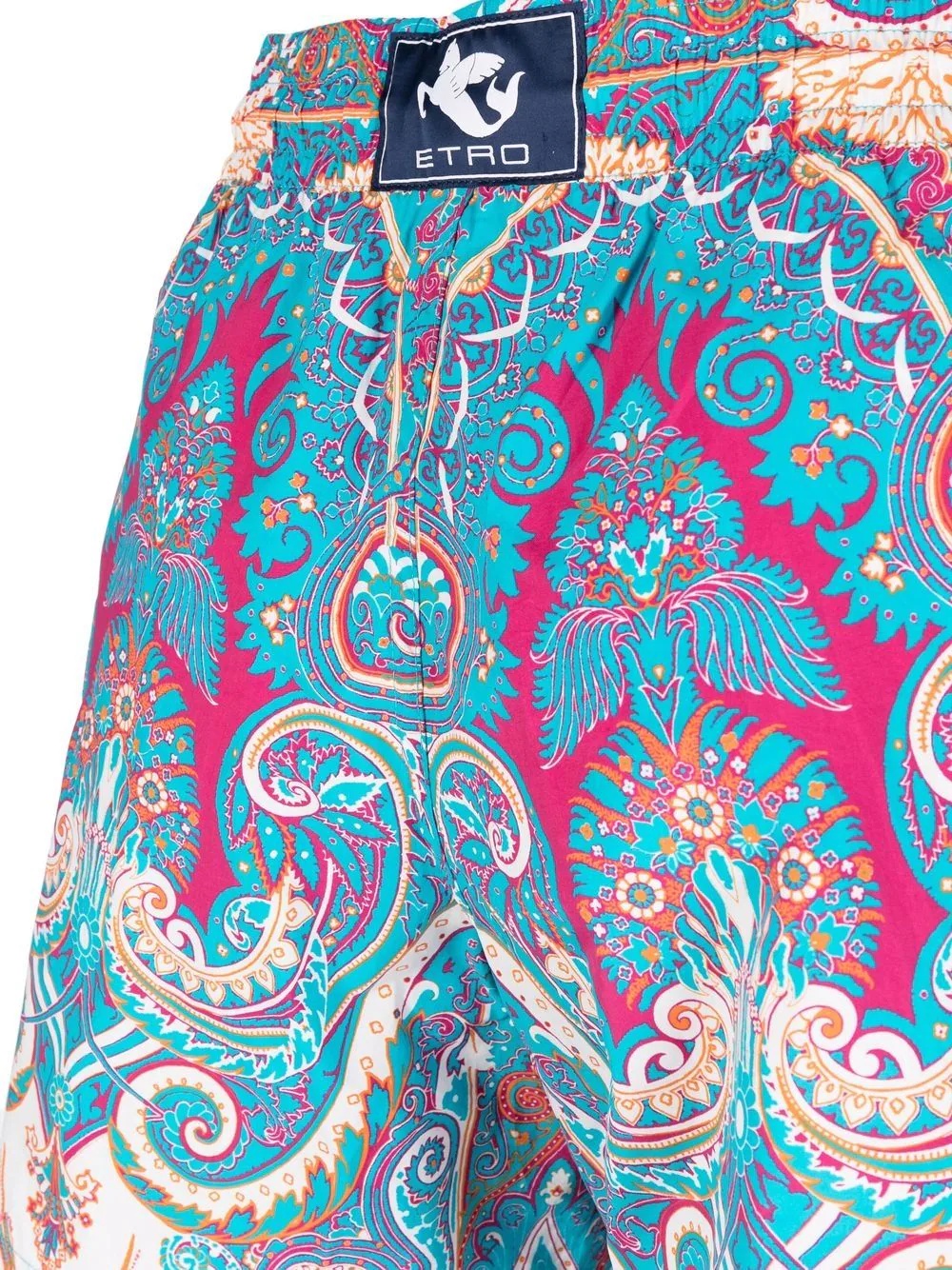 paisley-print swim shorts - 3