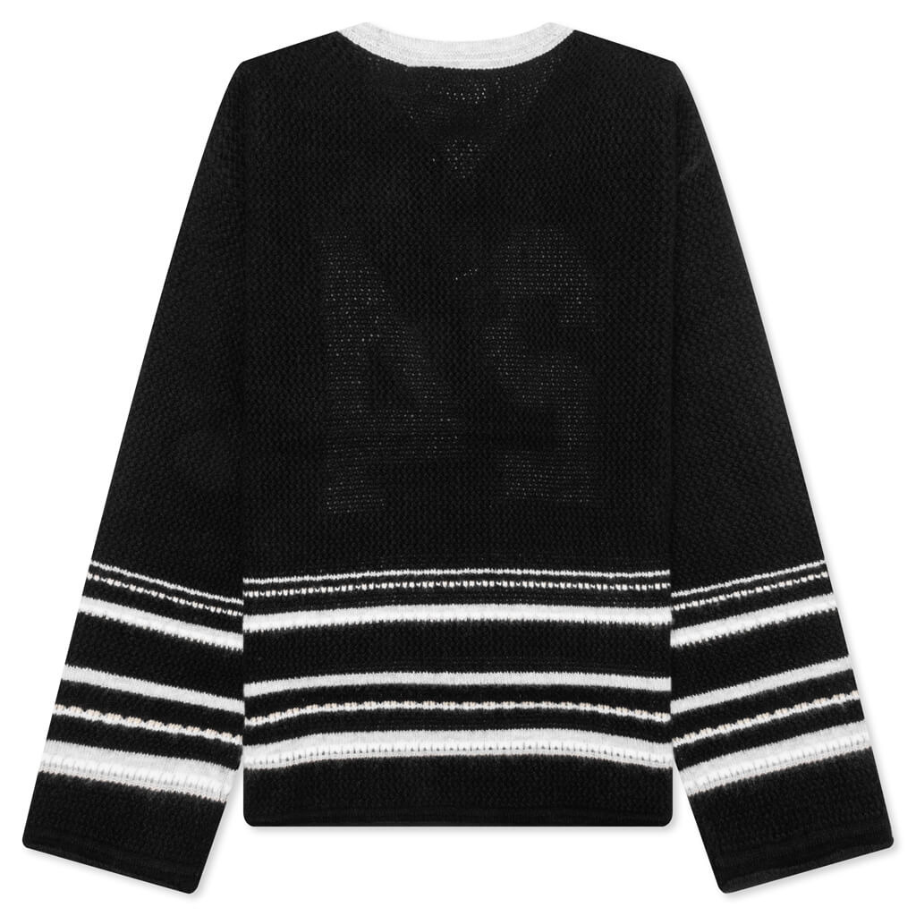 KNIT 24 HOCKEY JERSEY - BLACK - 2
