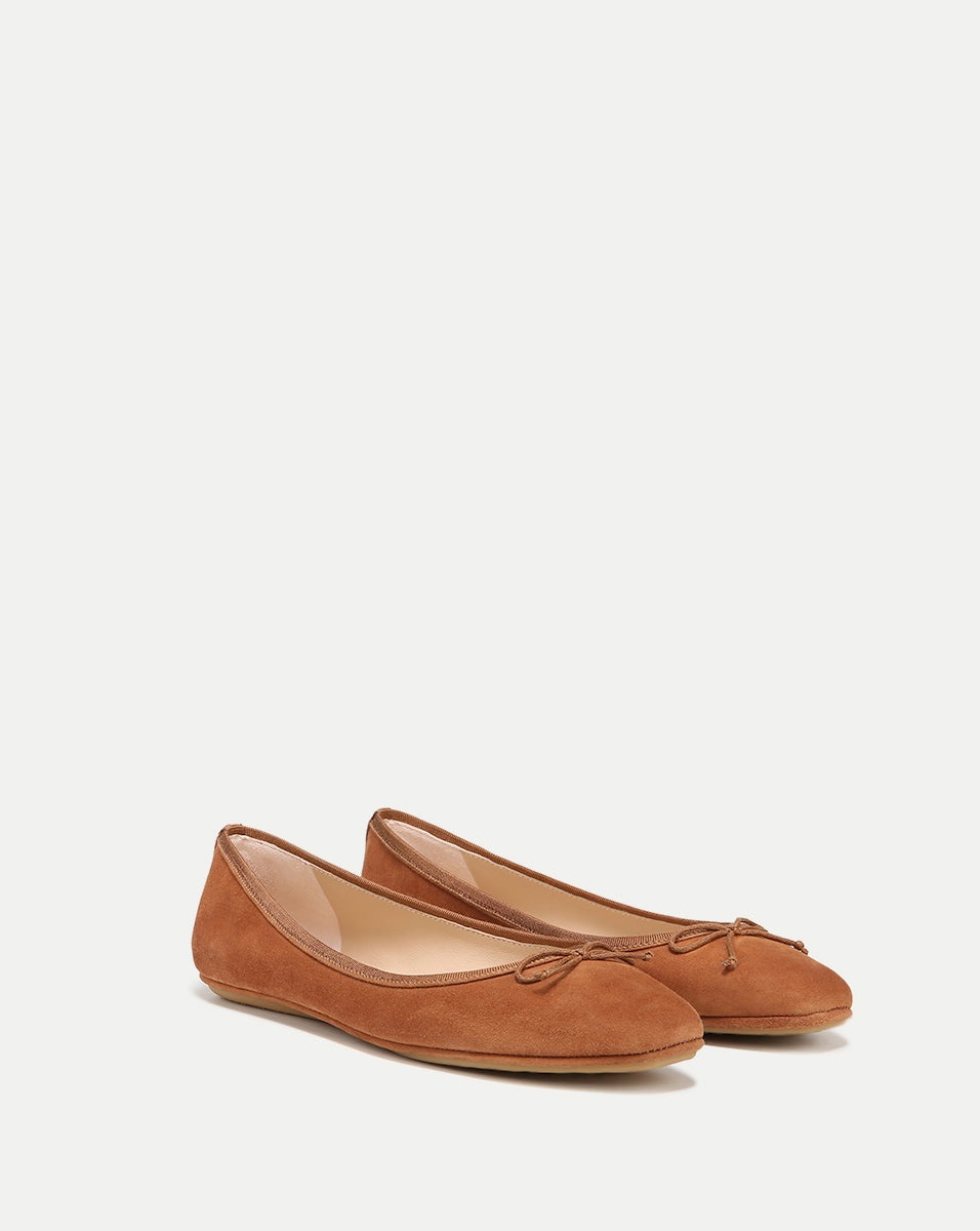 BEATRIX SUEDE BALLET FLAT - 2