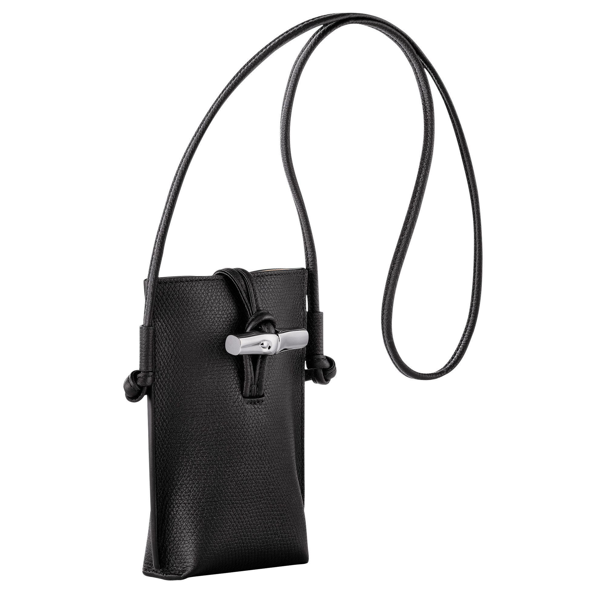 Le Roseau Phone case Black - Leather - 4