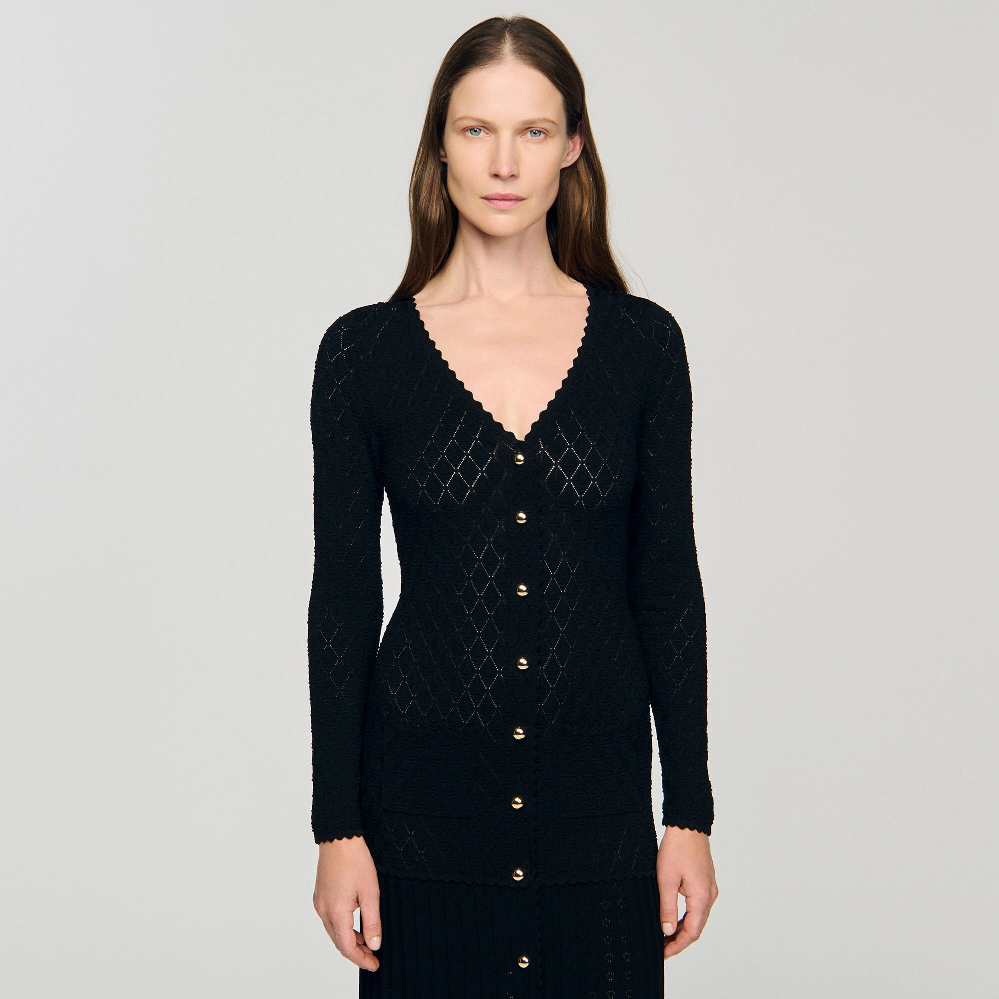 FANCY KNIT MAXI DRESS - 4