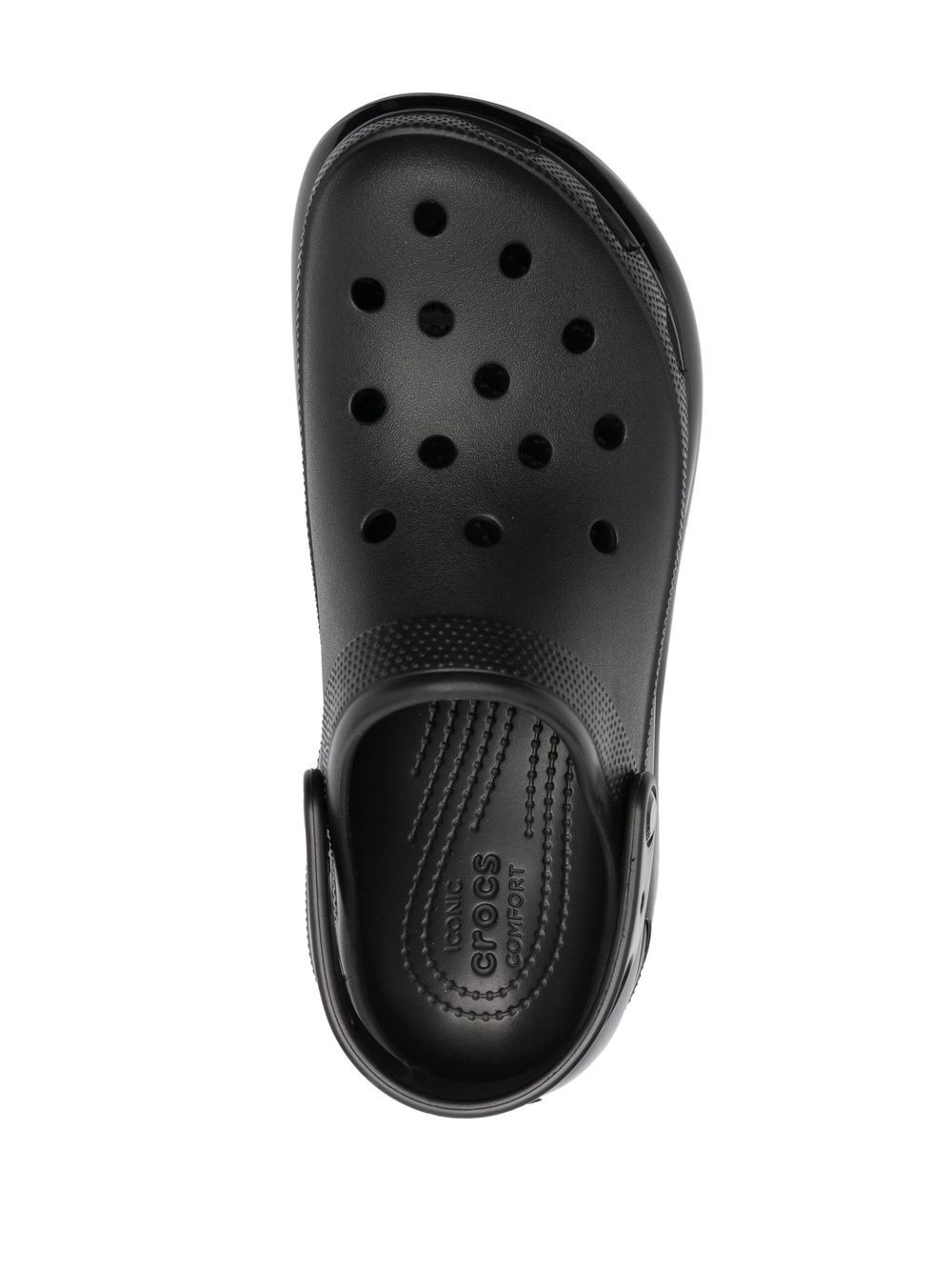 perforated platform clogs - 4