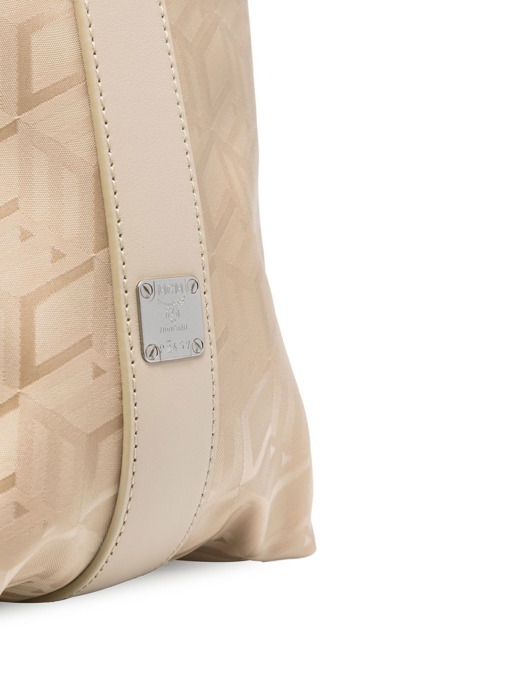 Aren monogram jacquard tote bag - 4