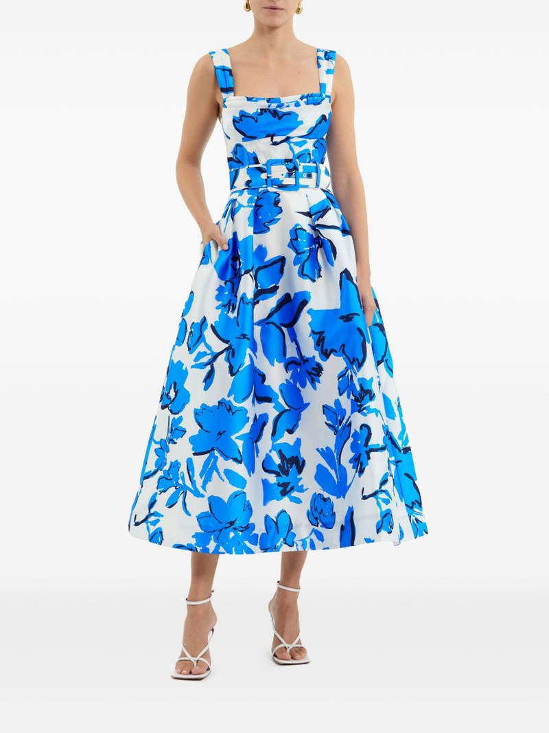 REBECCA VALLANCE Sapphira midi dress outlook