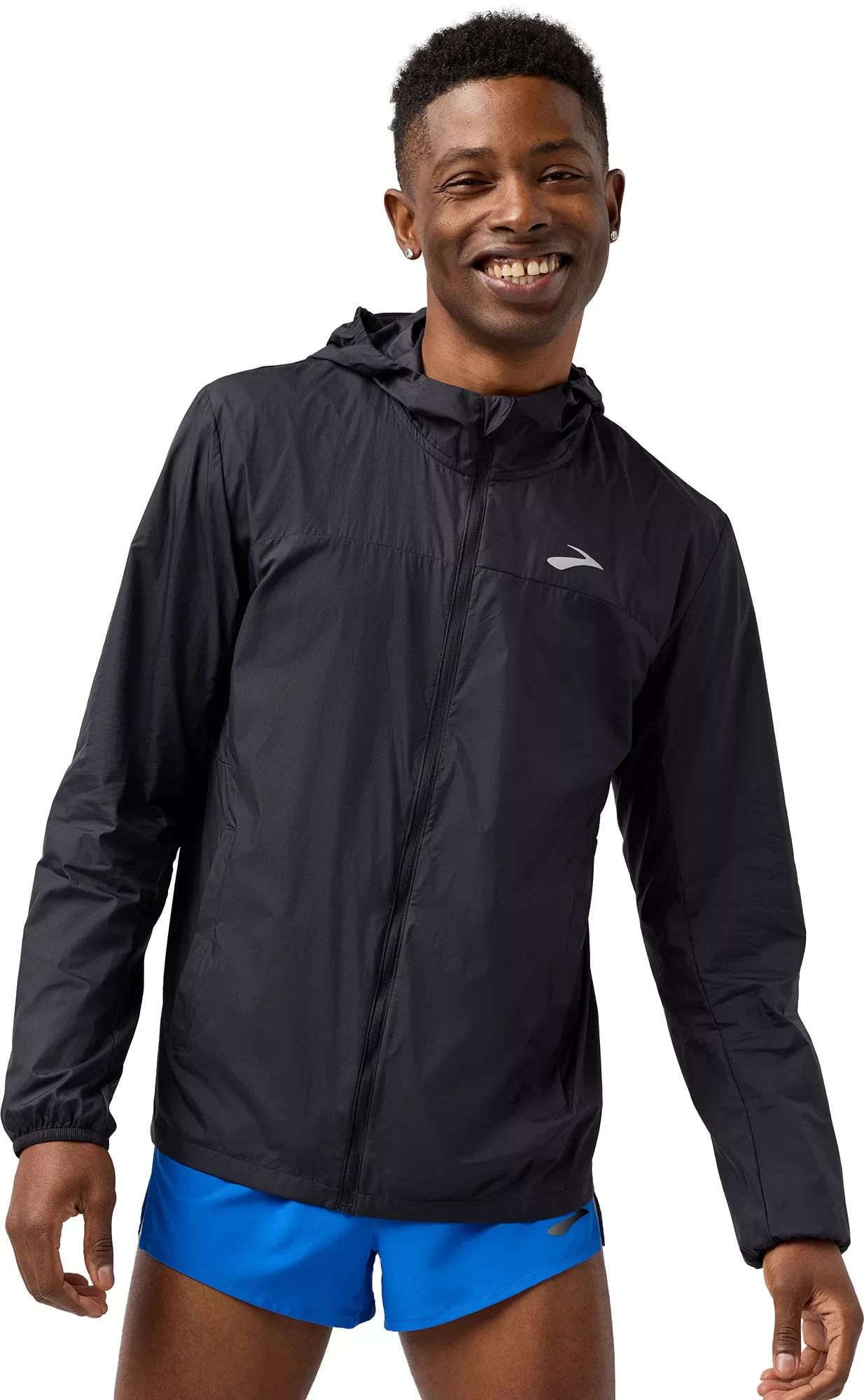 Brooks Men's Canopy Packable Jacket - 1