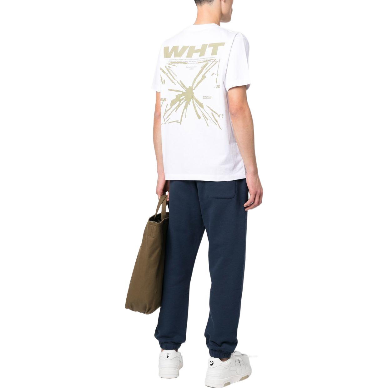 Off-White Arrows-Print Cotton Tee 'White' OMAA027S23JER0050117 - 4