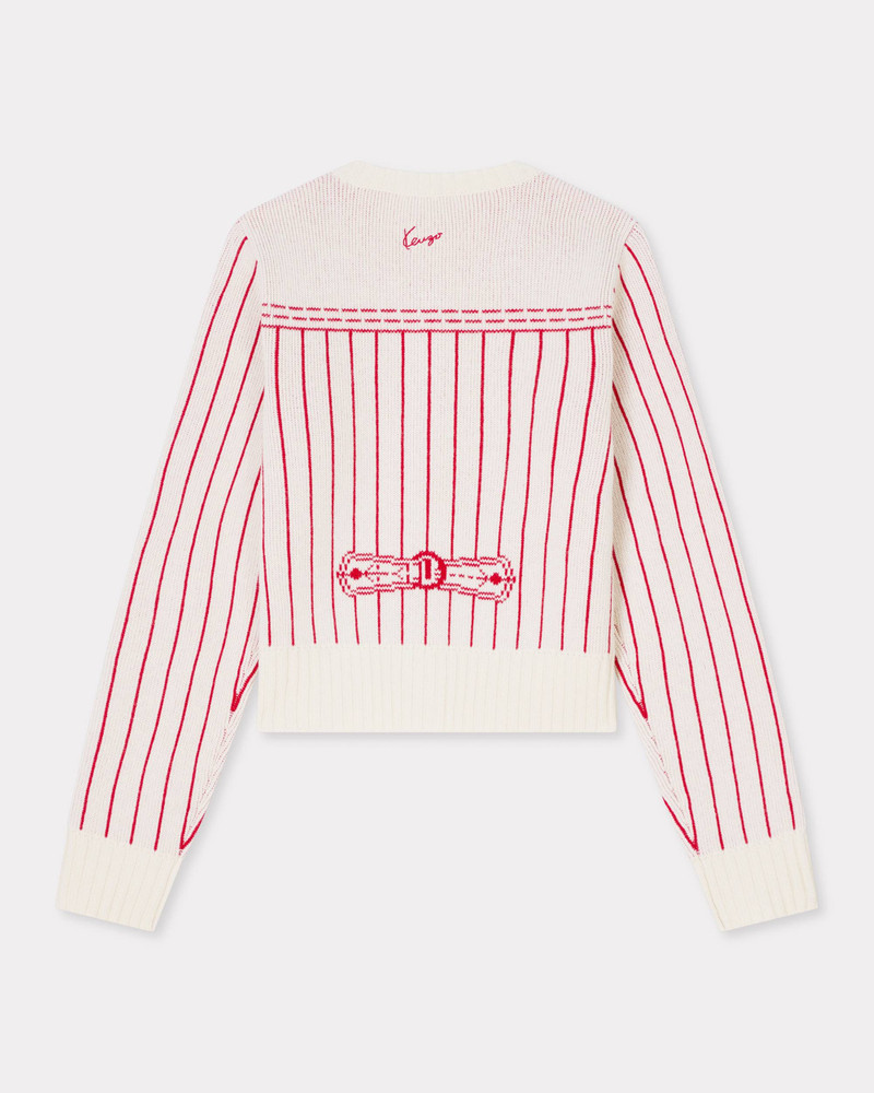 KENZO 'KENZO Trompe l'œil' cardigan in wool cotton outlook