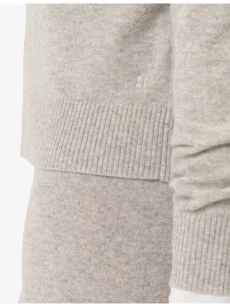 Long-Sleeve Cashmere Hoody 5