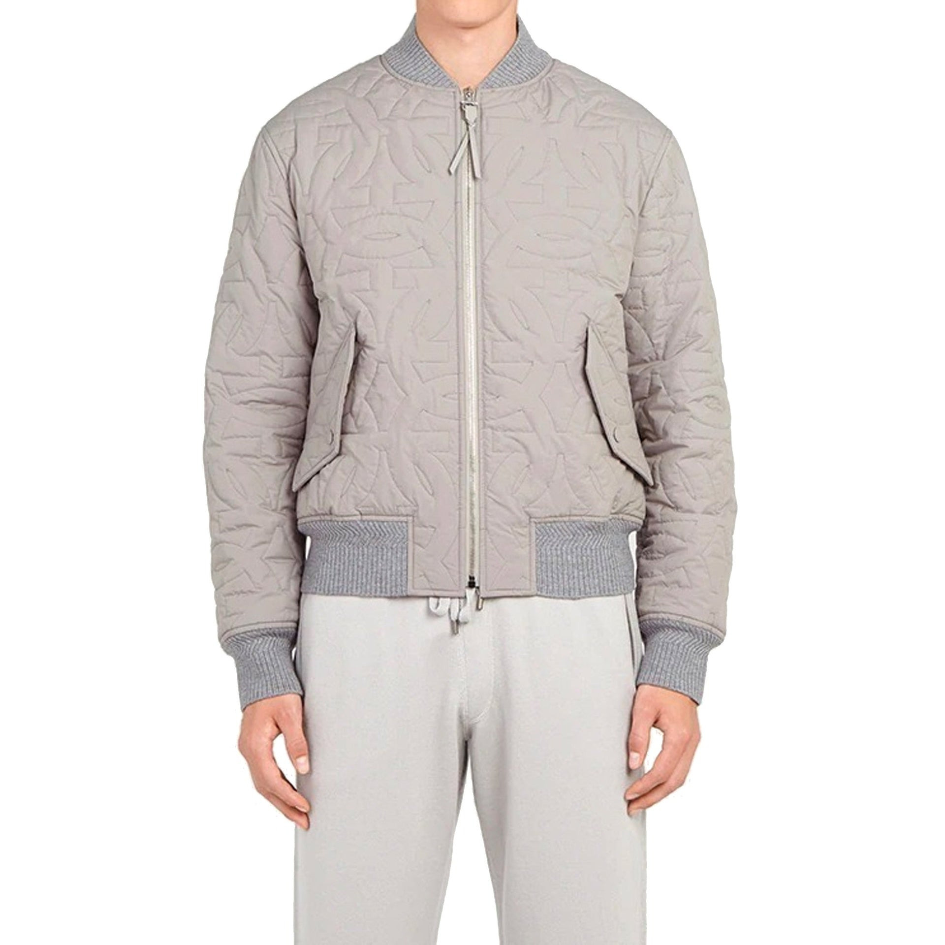 Salvatore Ferragamo Quilted Bomber Jacket Men - 2