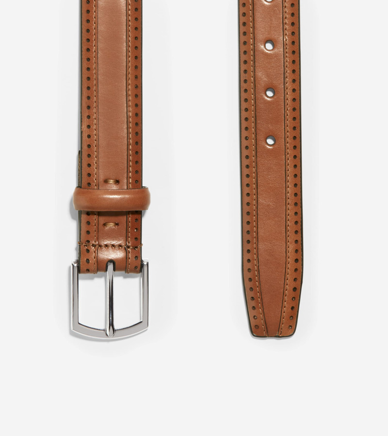 COLE HAAN Dawson 32MM Perforated Belt outlook