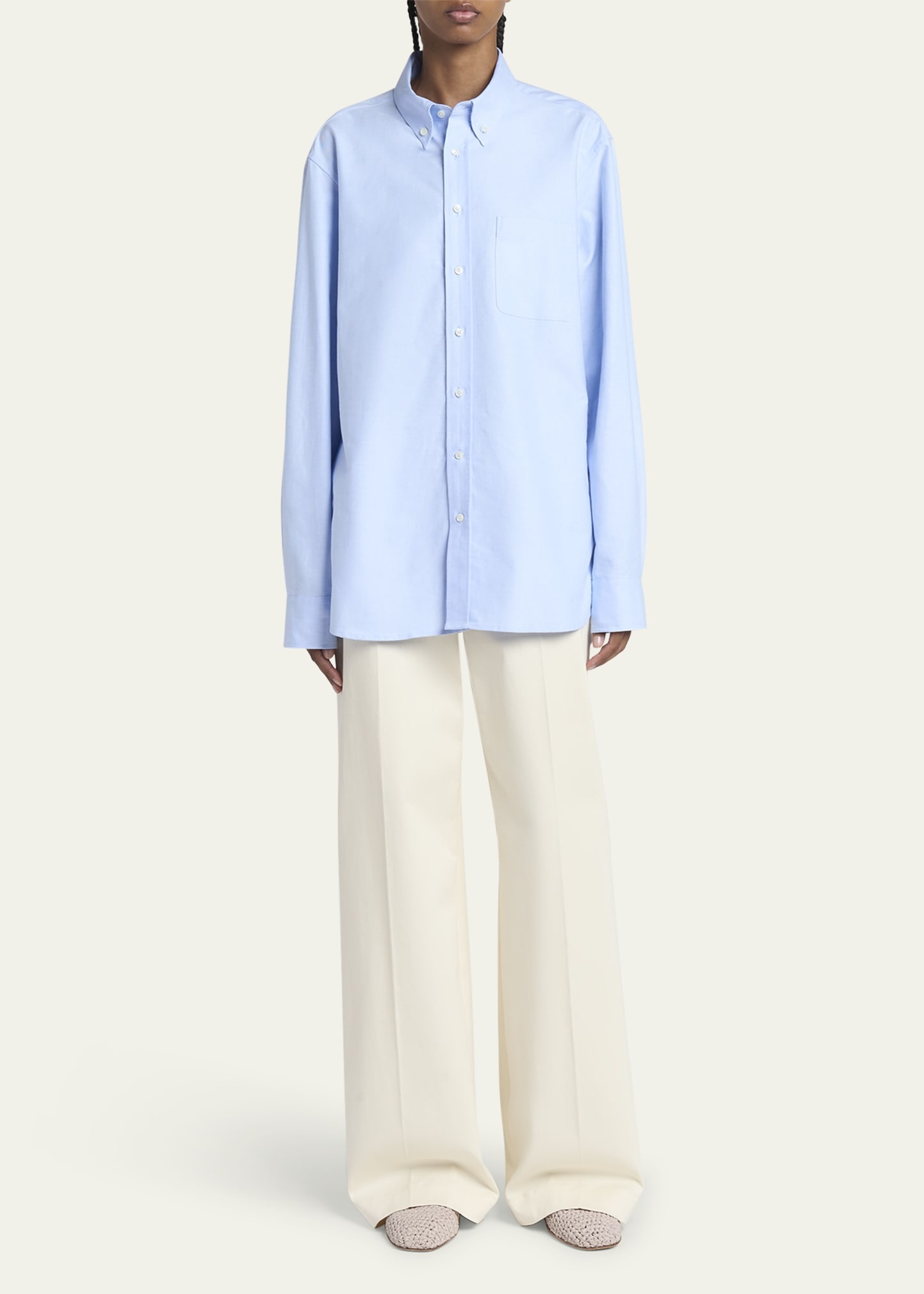Button-Front Shirt - 2
