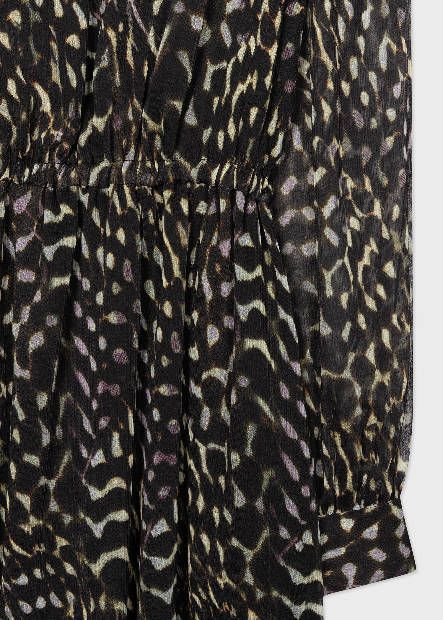 'Waves' Print Dress - 3