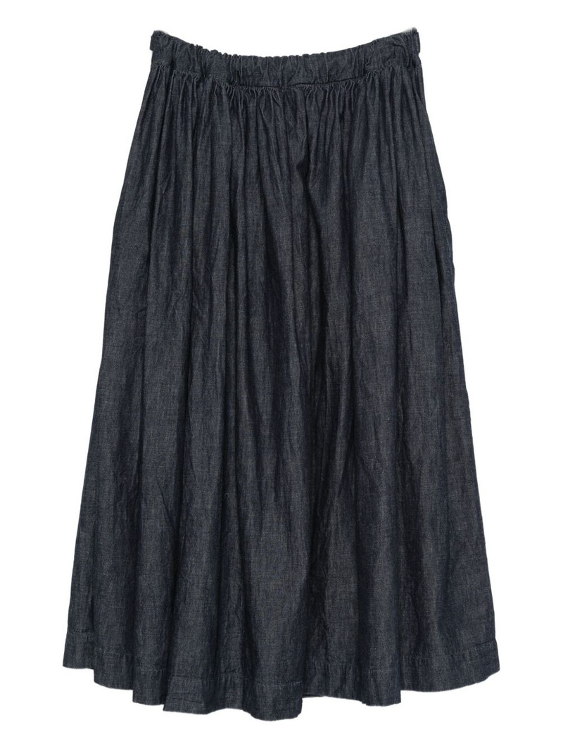 drawstring midi skirt 1