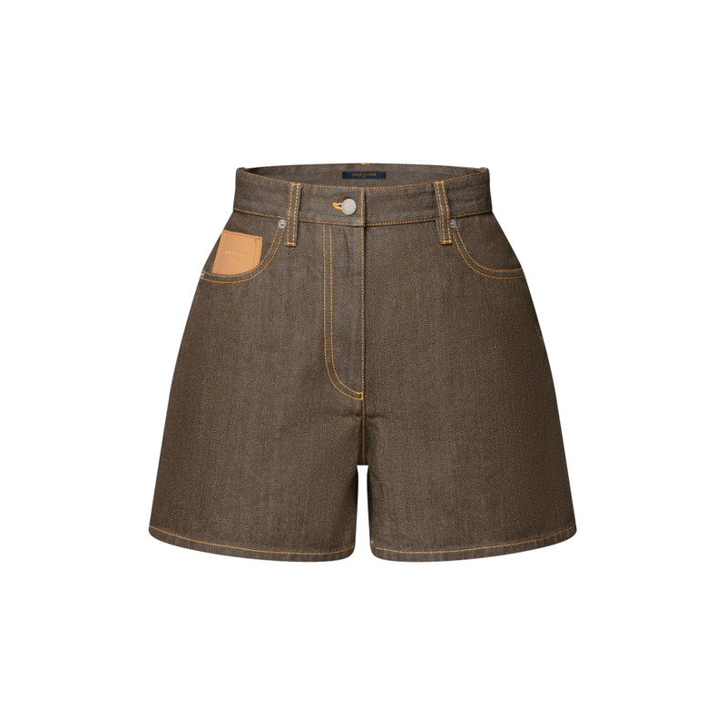Speedy Patch Denim Shorts 1