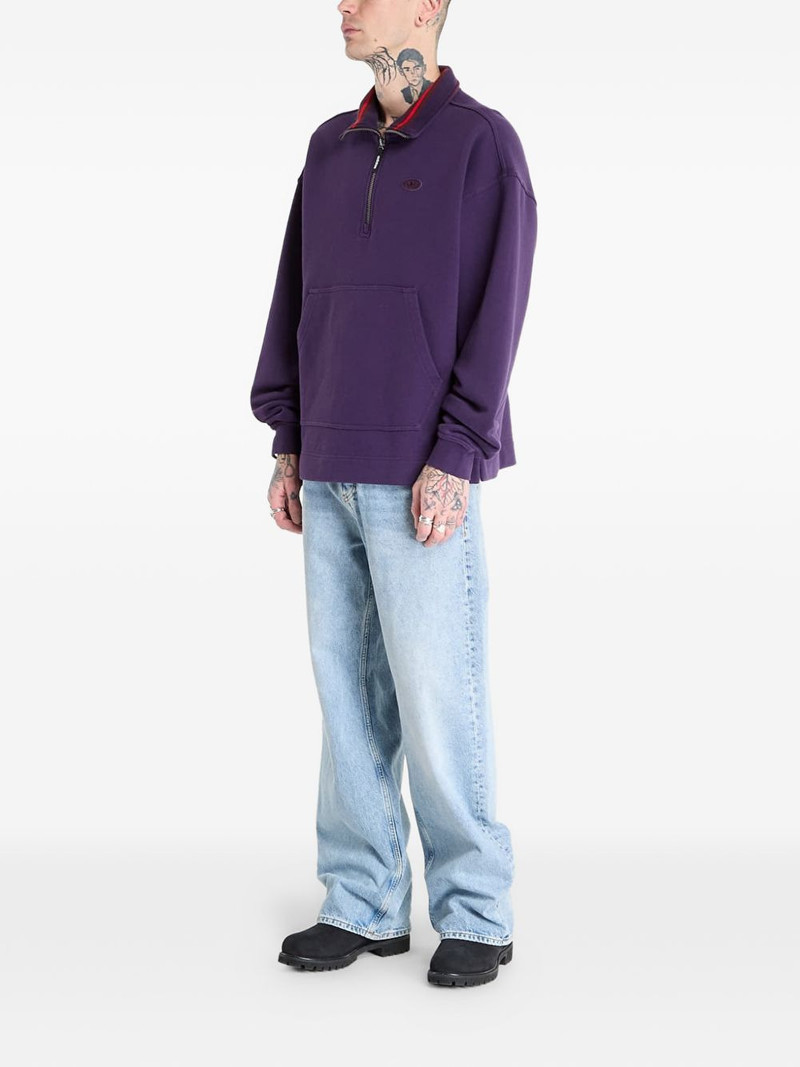 adidas half-zip sweatshirt outlook