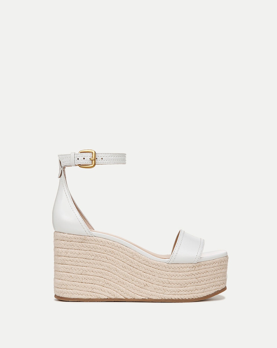 GIANNA RAFFIA WEDGE SANDAL - 1