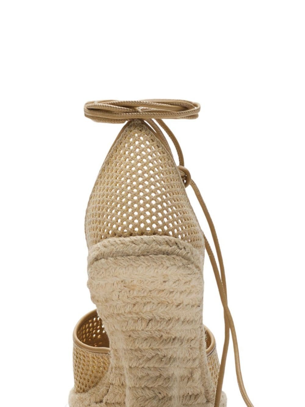 mesh plunge espadrilles - 2