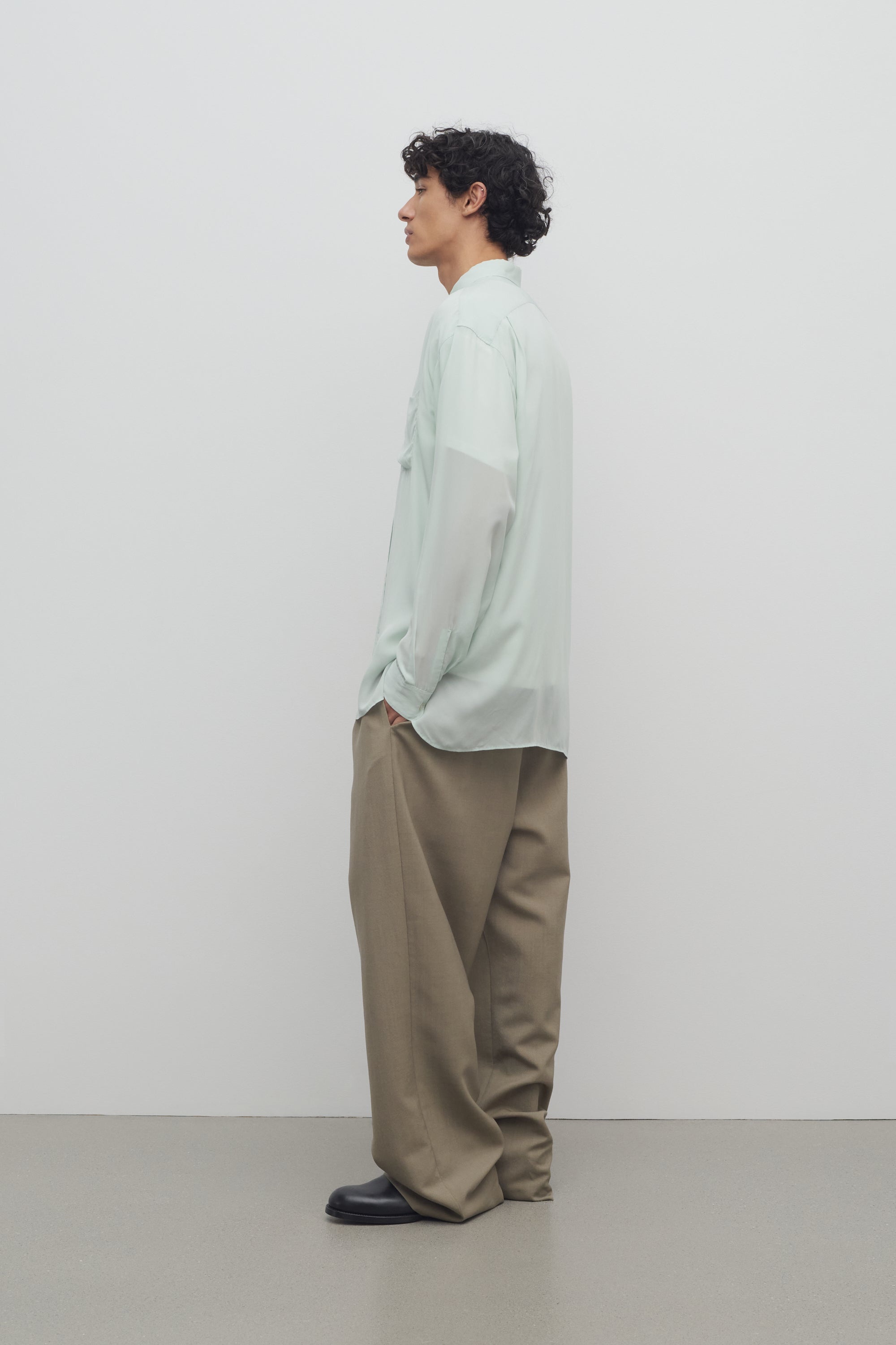 Donatello Pant in Wool and Mohair - 4