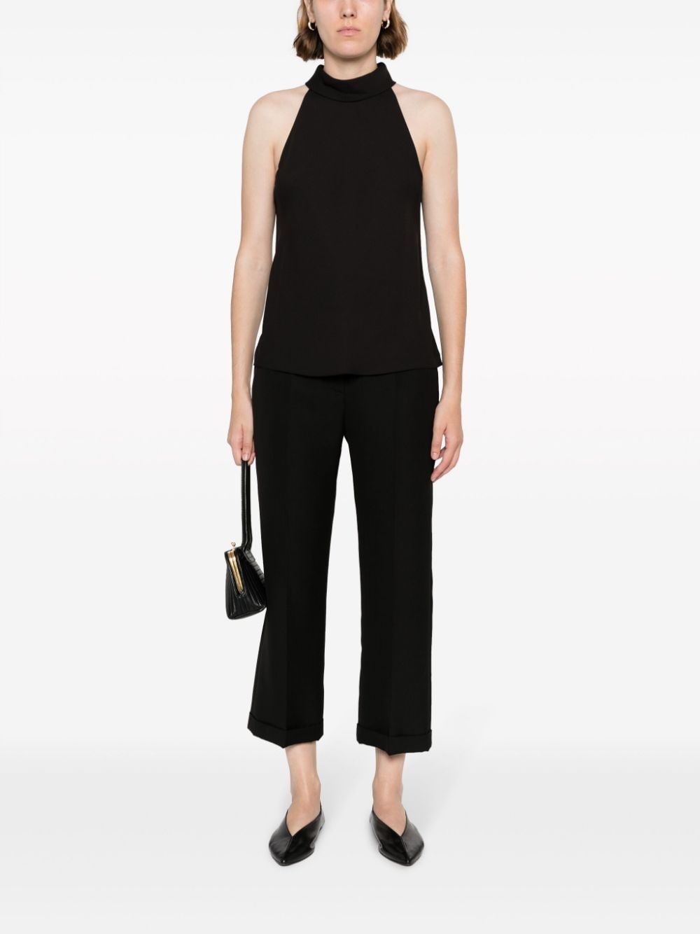 halterneck sleeveless top - 2