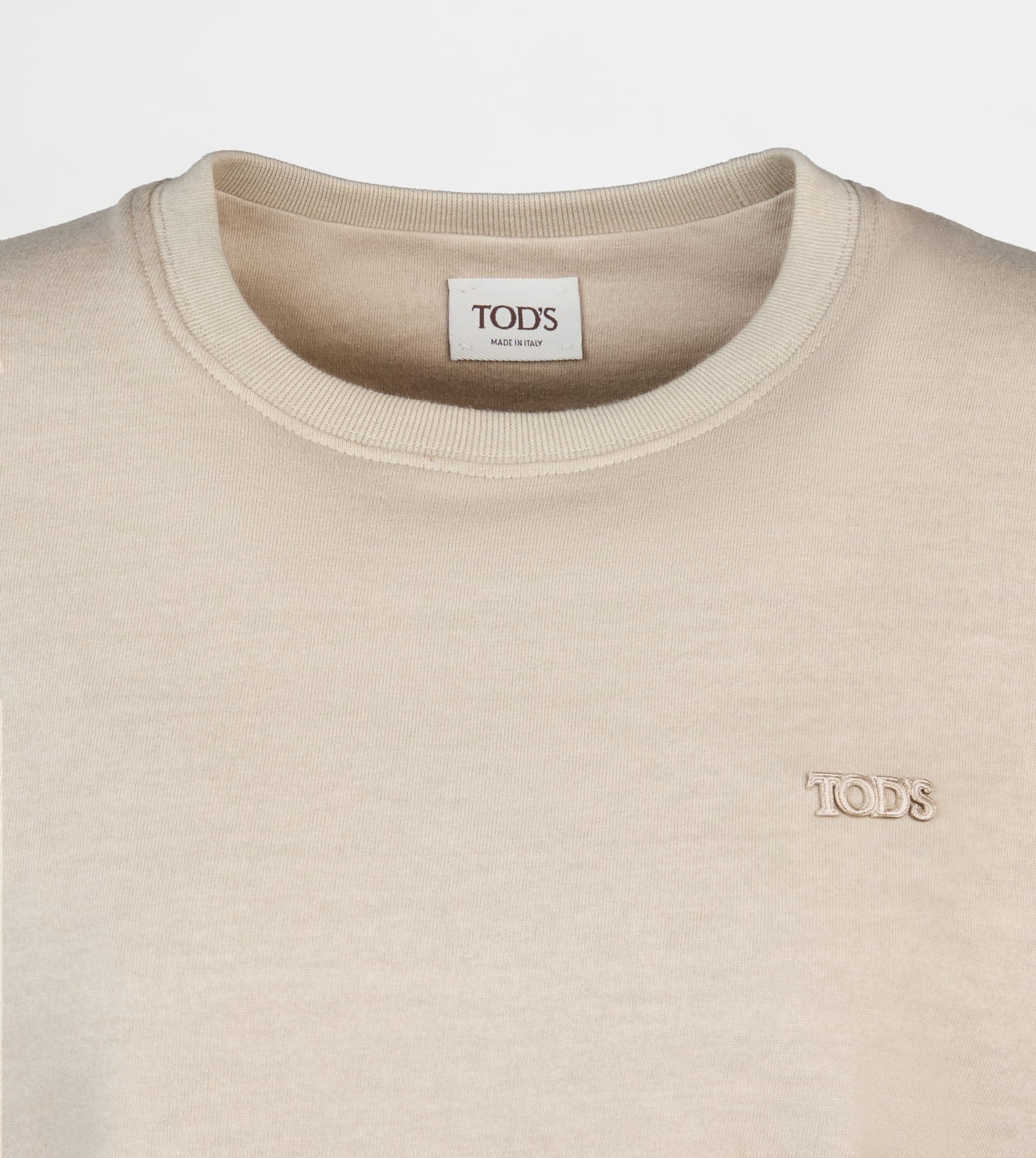 T-SHIRT IN JERSEY - OFF WHITE - 6
