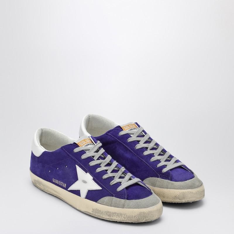 Golden Goose Super-Star Iris/White/Grey Sneakers - 3