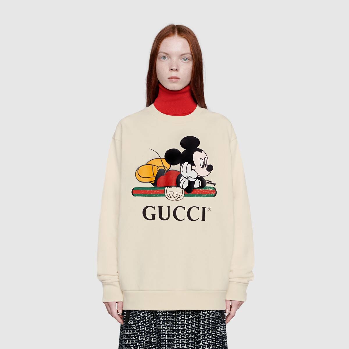 Disney x Gucci oversize sweatshirt - 3