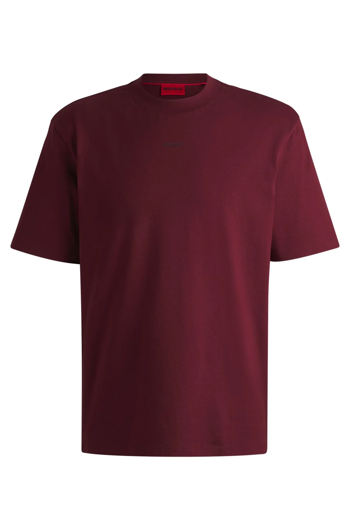 RELAXED-FIT T-SHIRT WITH CENTERED LOGO DETAIL - 1