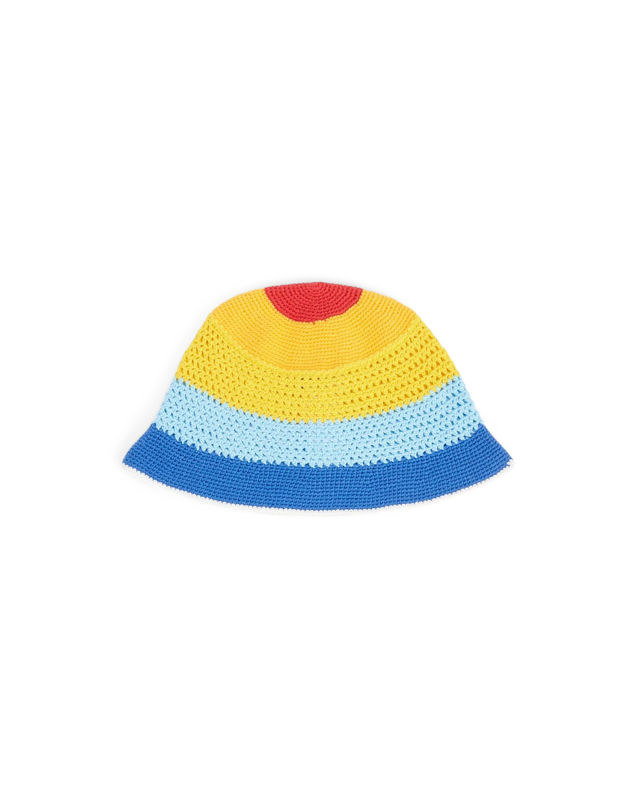 Rainbow Striped Crochet Hat - 2