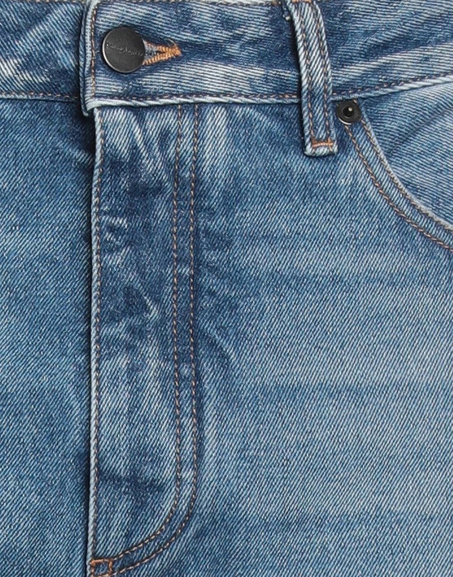 Blue Men's Denim Pants - 4
