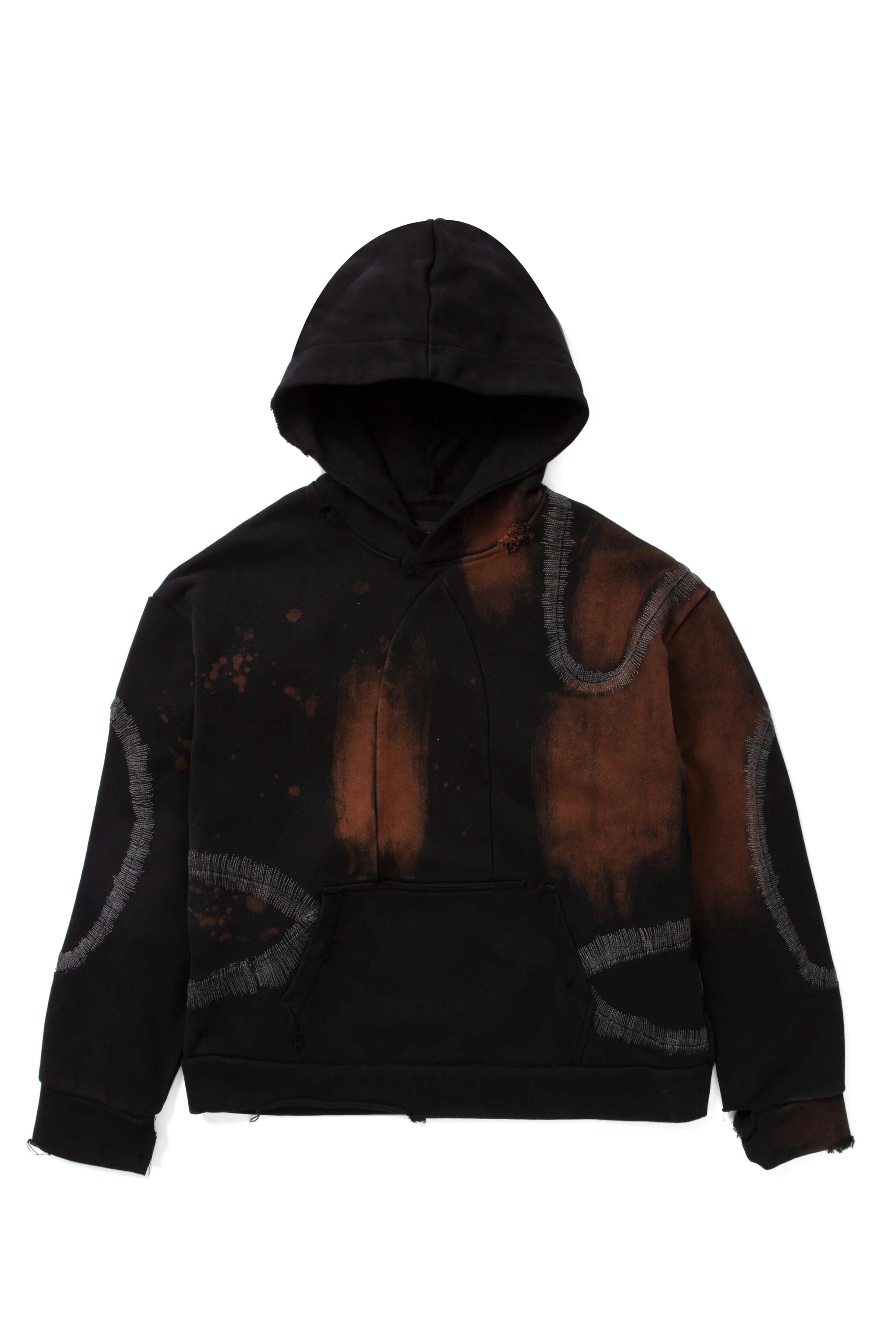 WINDOWED HOODED PULLOVER - 1