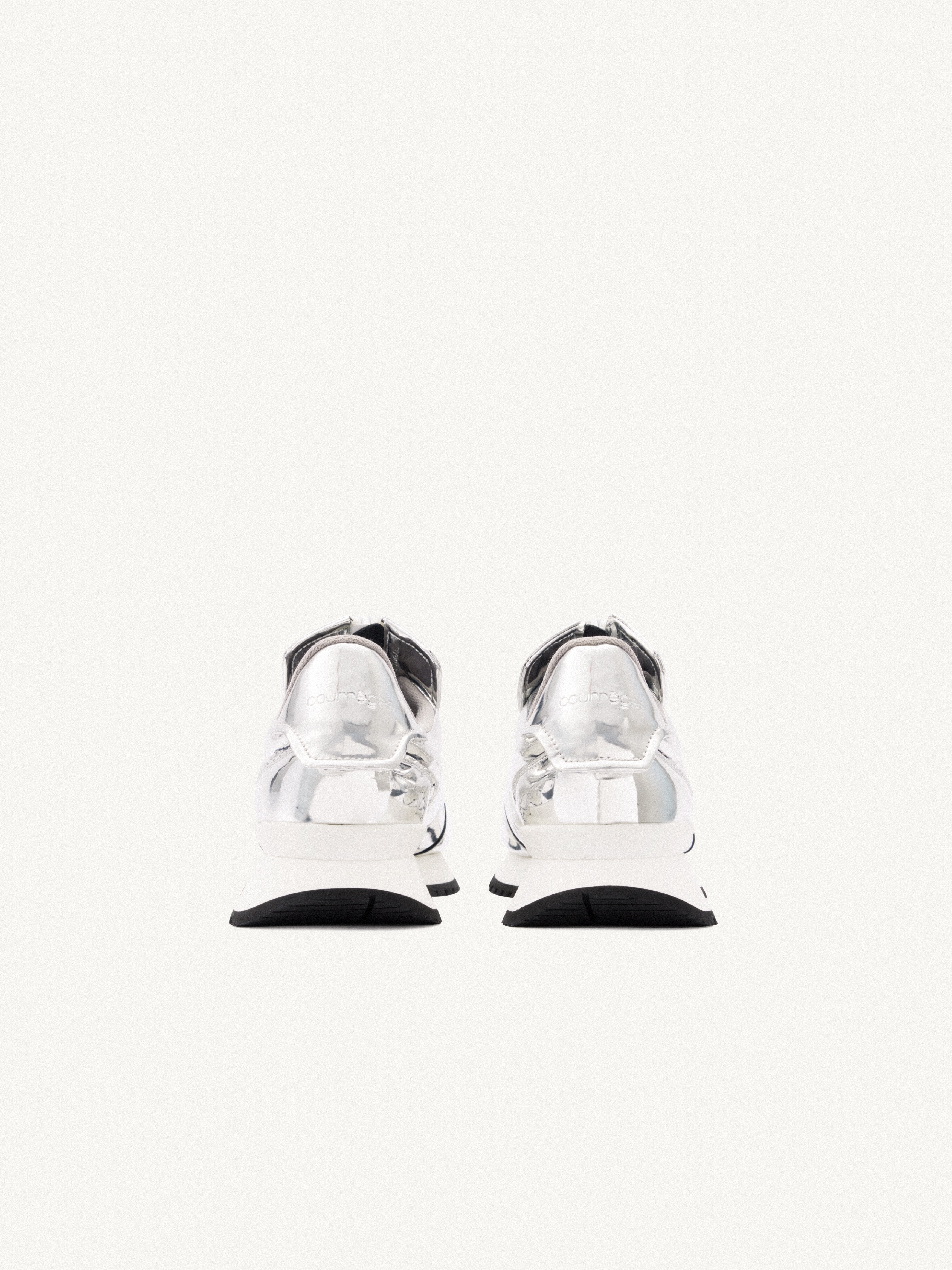 ZIPPER MIRROR SNEAKERS - 4