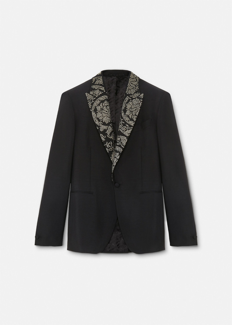 Studded Barocco Silhouette Blazer 1