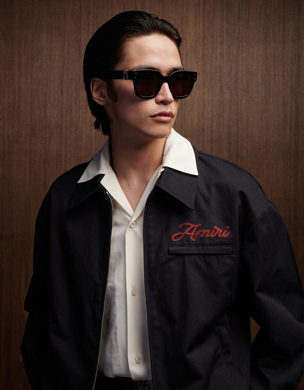 Amiri Black Embroidered Dreamers Blouson - 4