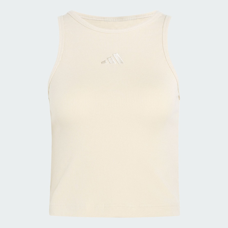 ADIDAS KIT SMALL LOGO RIB TANK Top 1
