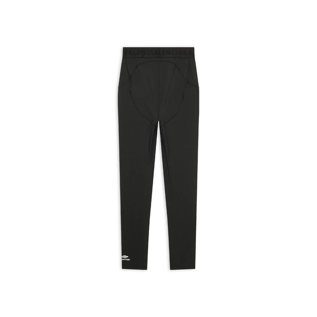 Women's 3b Sports Icon Athletic Leg Cut Leggings in Black - 5