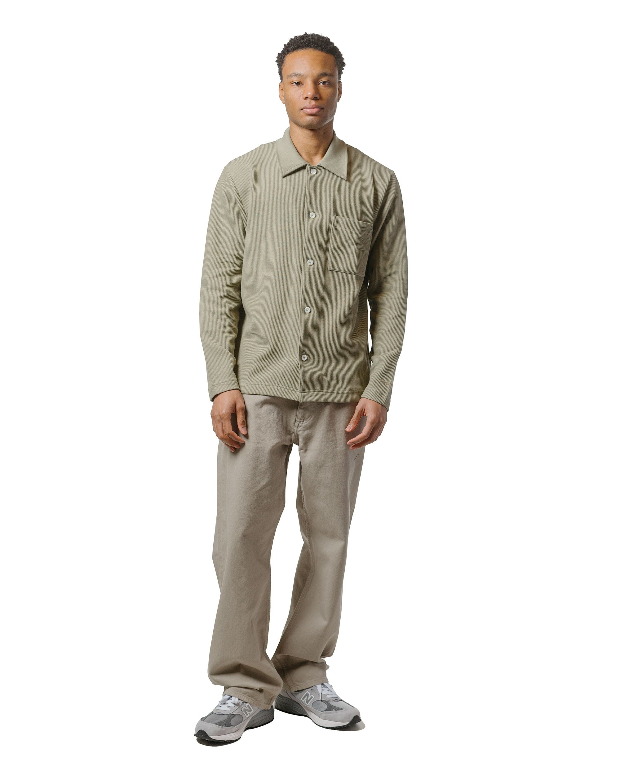 Jorn Double Face Overshirt Clay - 4
