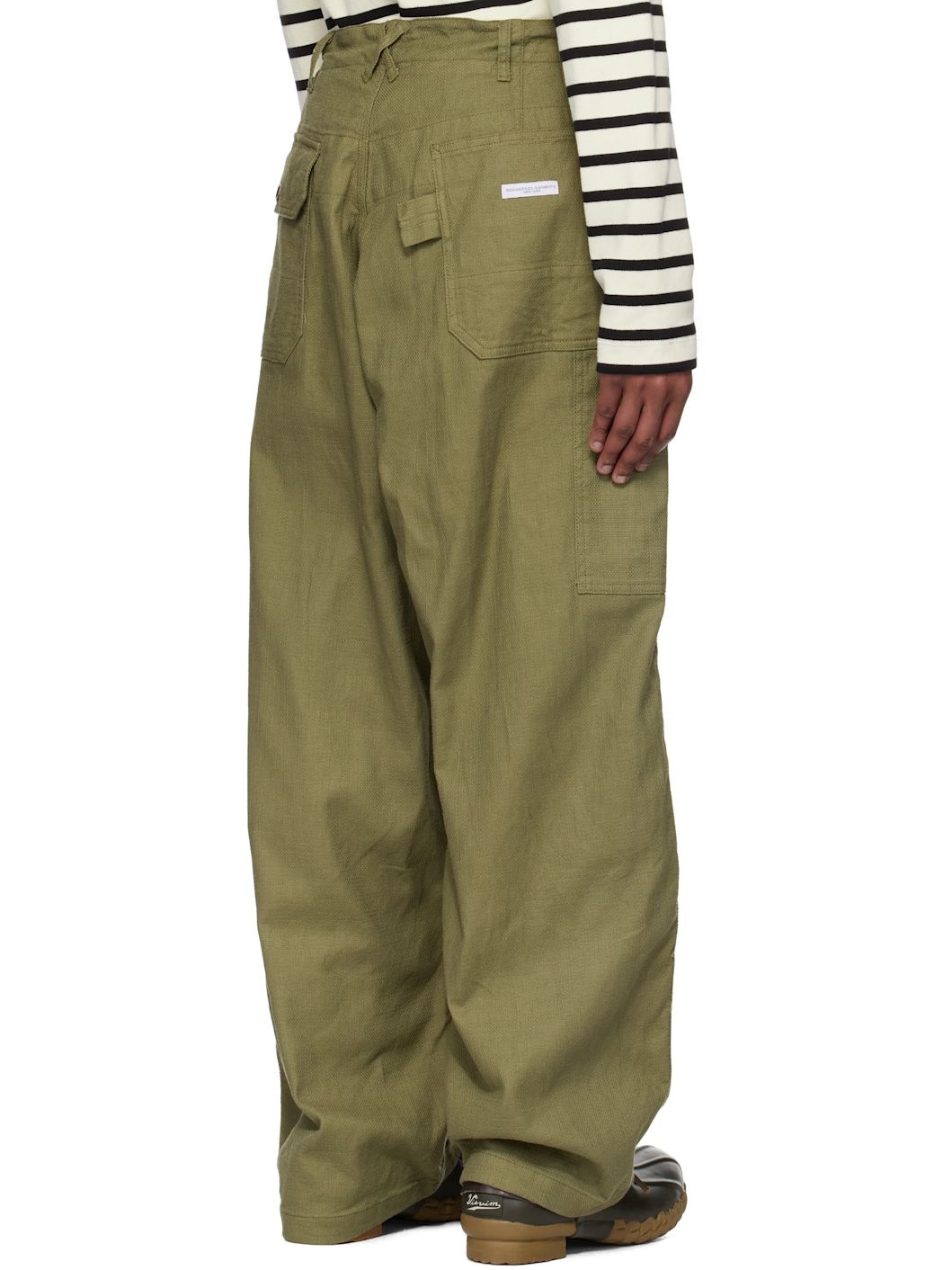 Khaki Painter Trousers - 3