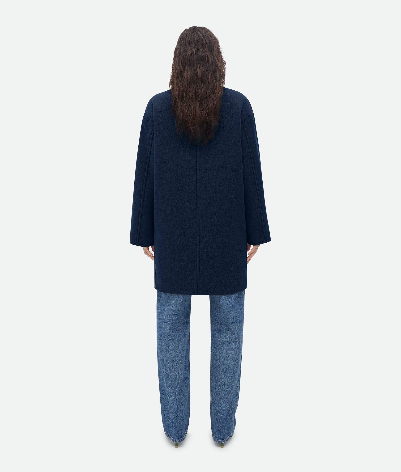 Double Face Cashmere Coat - 3
