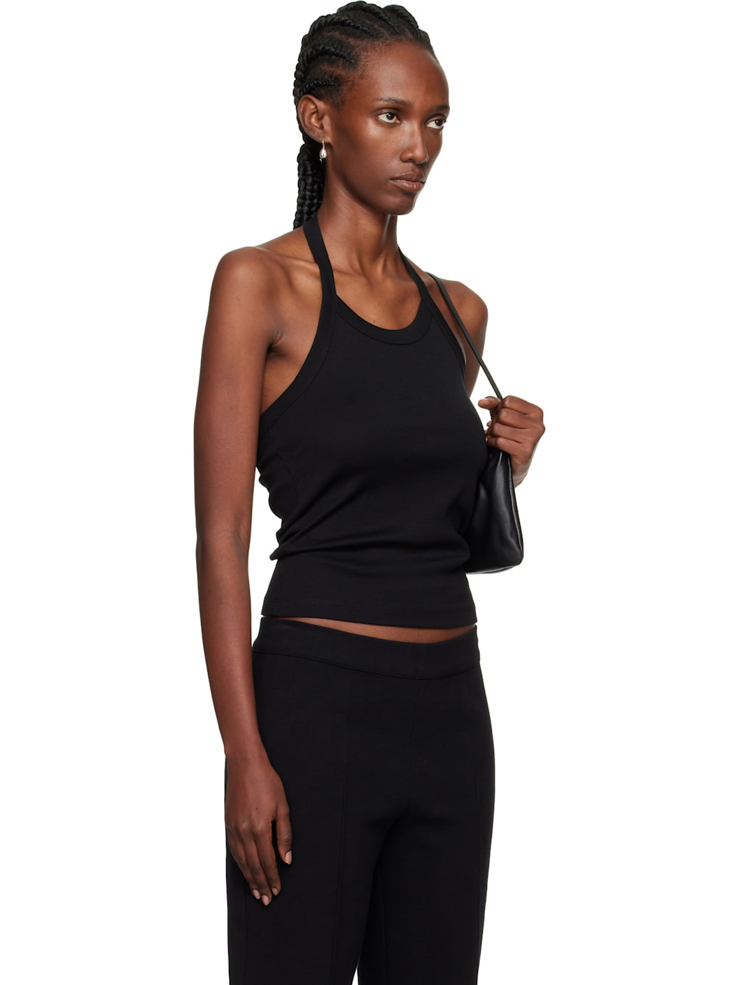 Black Angie Tank Top - 2