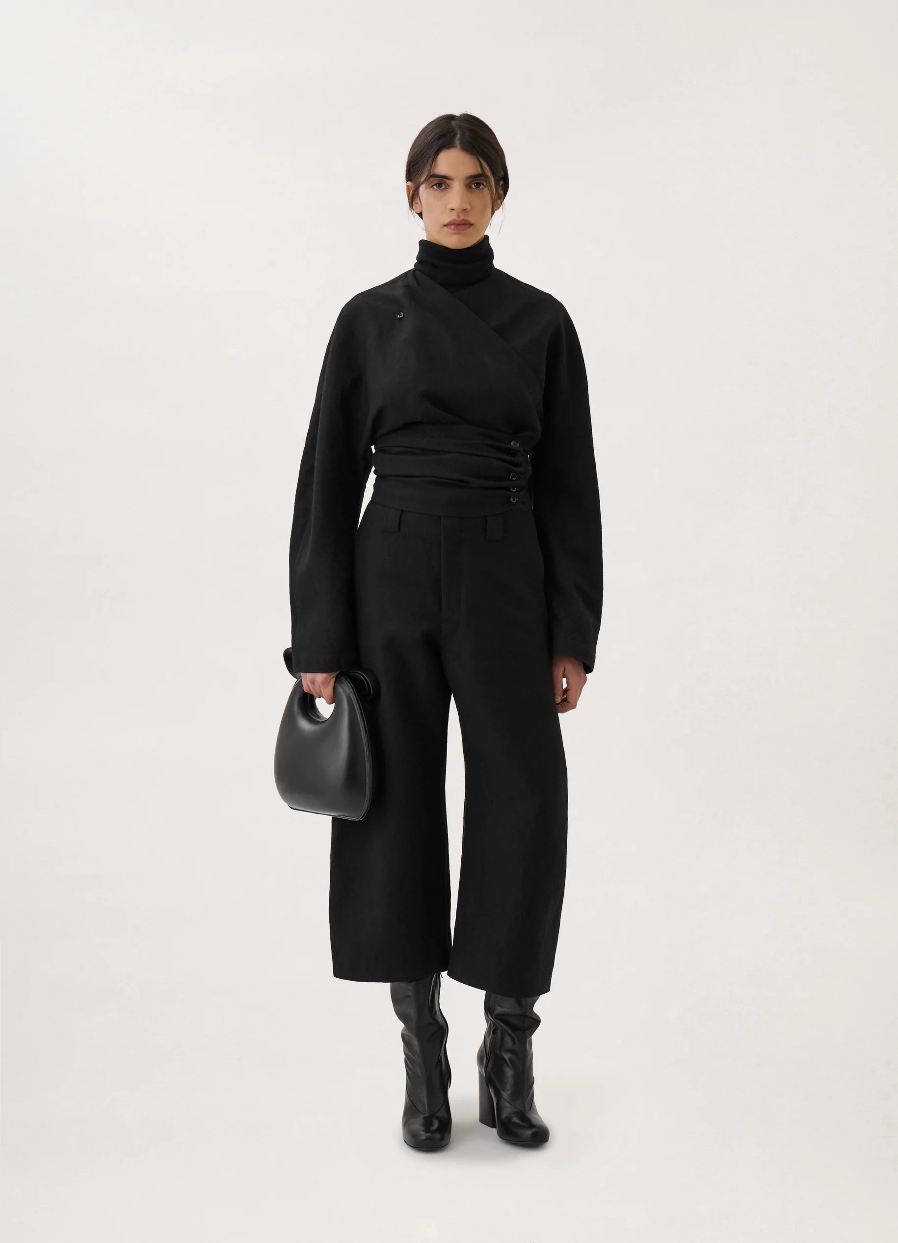 Lemaire WRAP TOP LINEN WOOL | REVERSIBLE